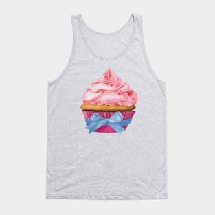 Muffin with pink topping Tank Top